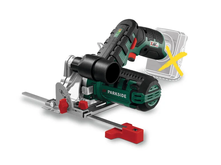 PARKSIDE® Scie circulaire portative sans fil PHKSA 12 B3. sans batterie ni chargeur. 12 V