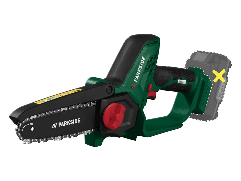 PARKSIDE Mini-trononneuse à bois sans fil PGHSA 20-Li B1. 20 V