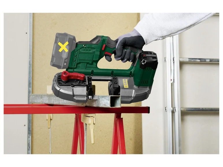 PARKSIDE® Scie à ruban sans fil PMBA 20-Li B2. 20 V