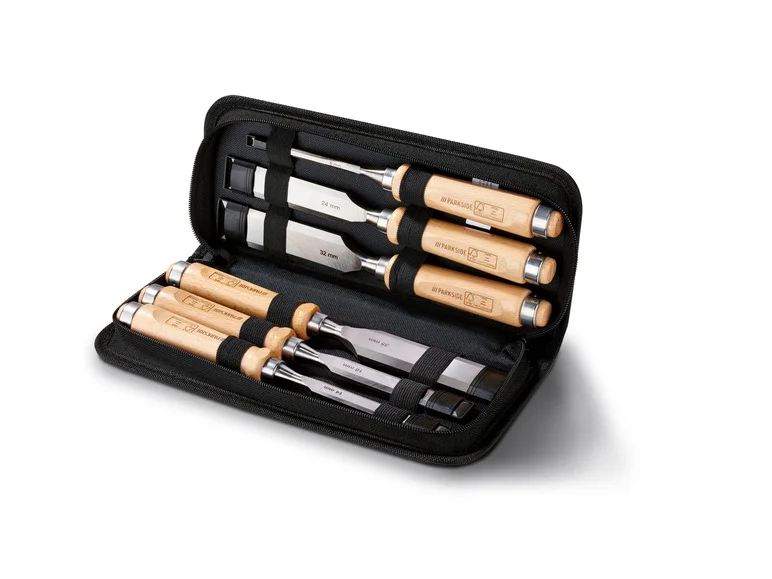 PARKSIDE® Set de 6 ciseaux à bois