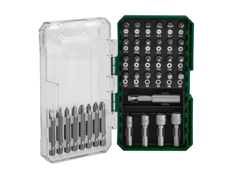 PARKSIDE® Jeu de forets et d'embouts PBB 4 B2