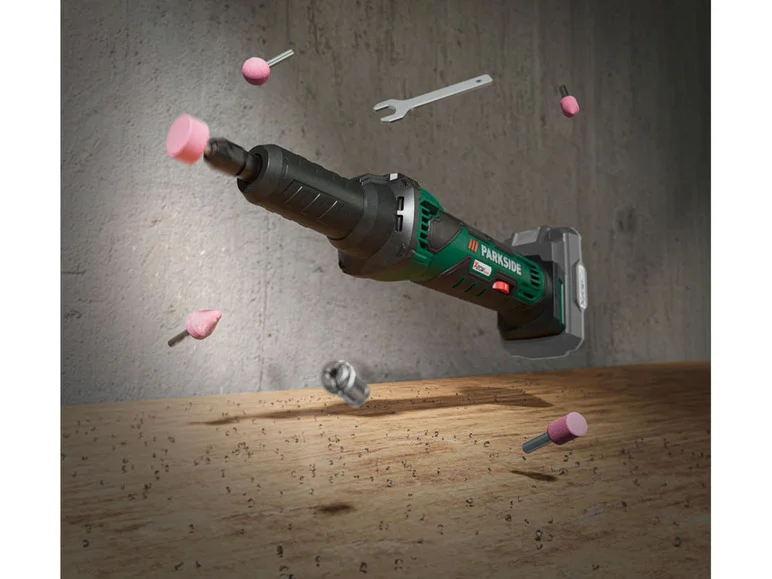 PARKSIDE® Meuleuse droite sans fil PGSA 20-Li A1. sans batterie ni chargeur. 20 V