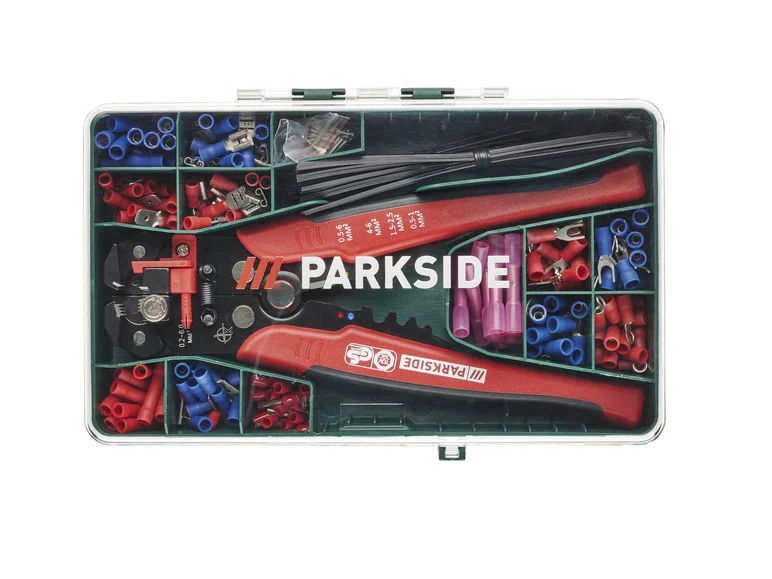 PARKSIDE® Pince à sertir avec accessoires PCZS 231 B2. 231 pièces