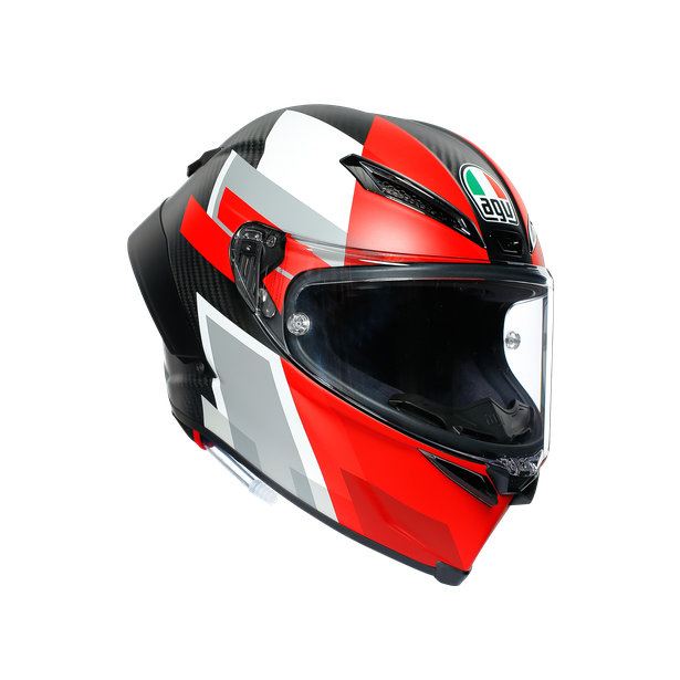 PISTA GP RR ECE DOT MULTI - COMPETIZIONE CARBON/WHITE/RED