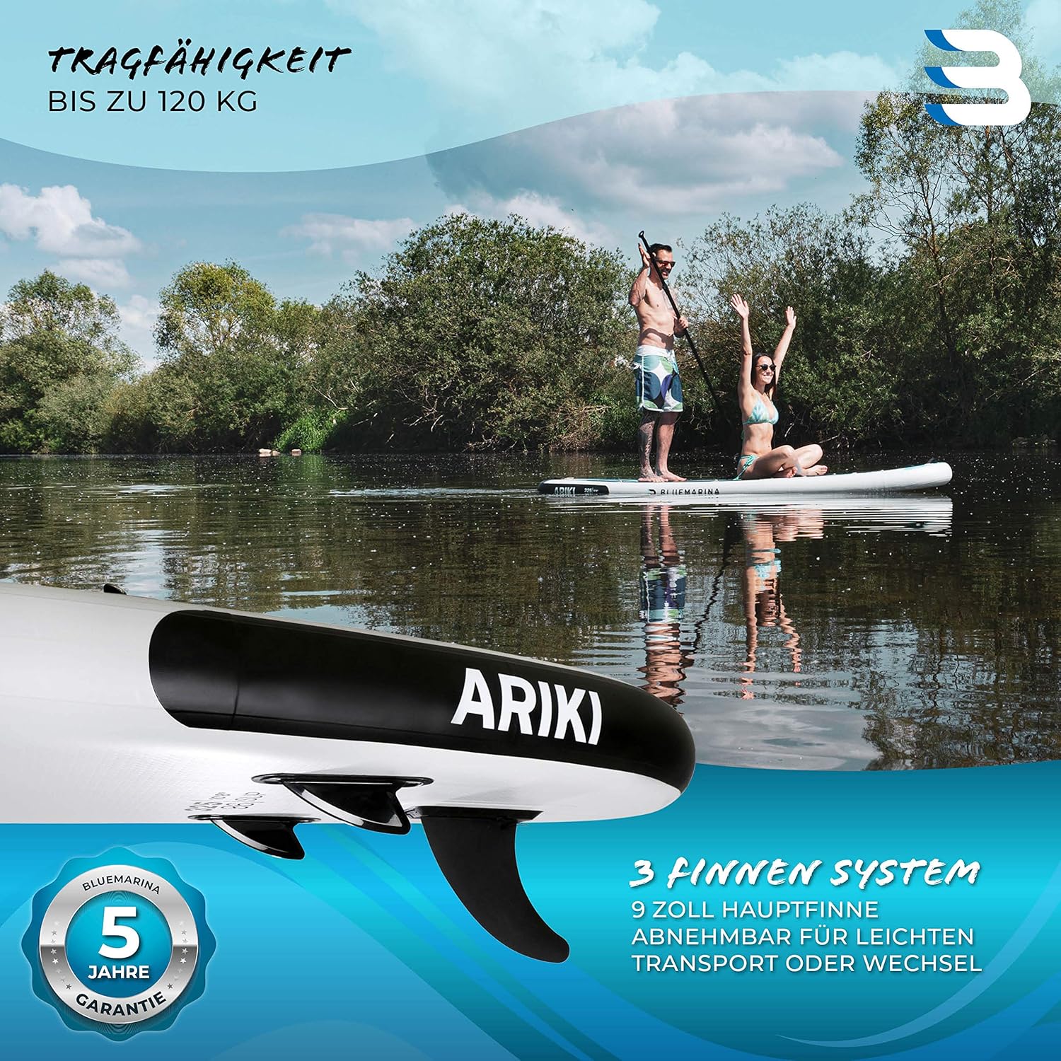Bluemarina Ariki Stand Up Paddle Board Inflatable