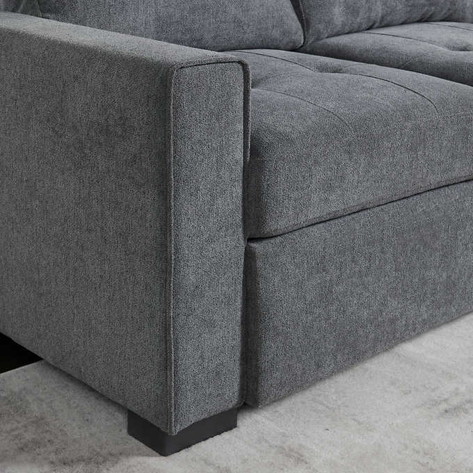 Kendale Sleeper Sofa with Storage Chaise