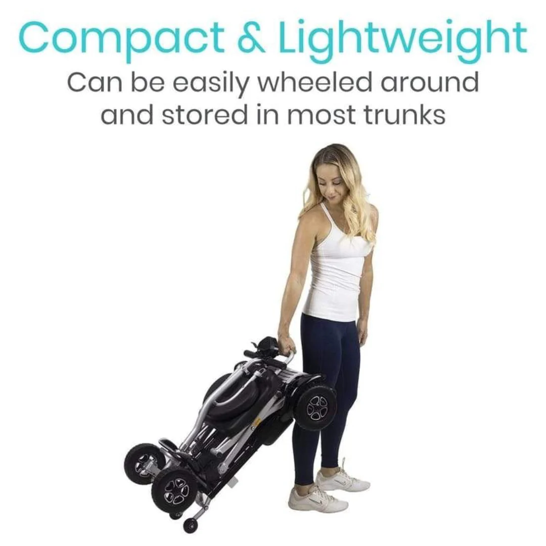 Vive Health Automatic Folding Mobility Scooter - TSA Approved For Travel