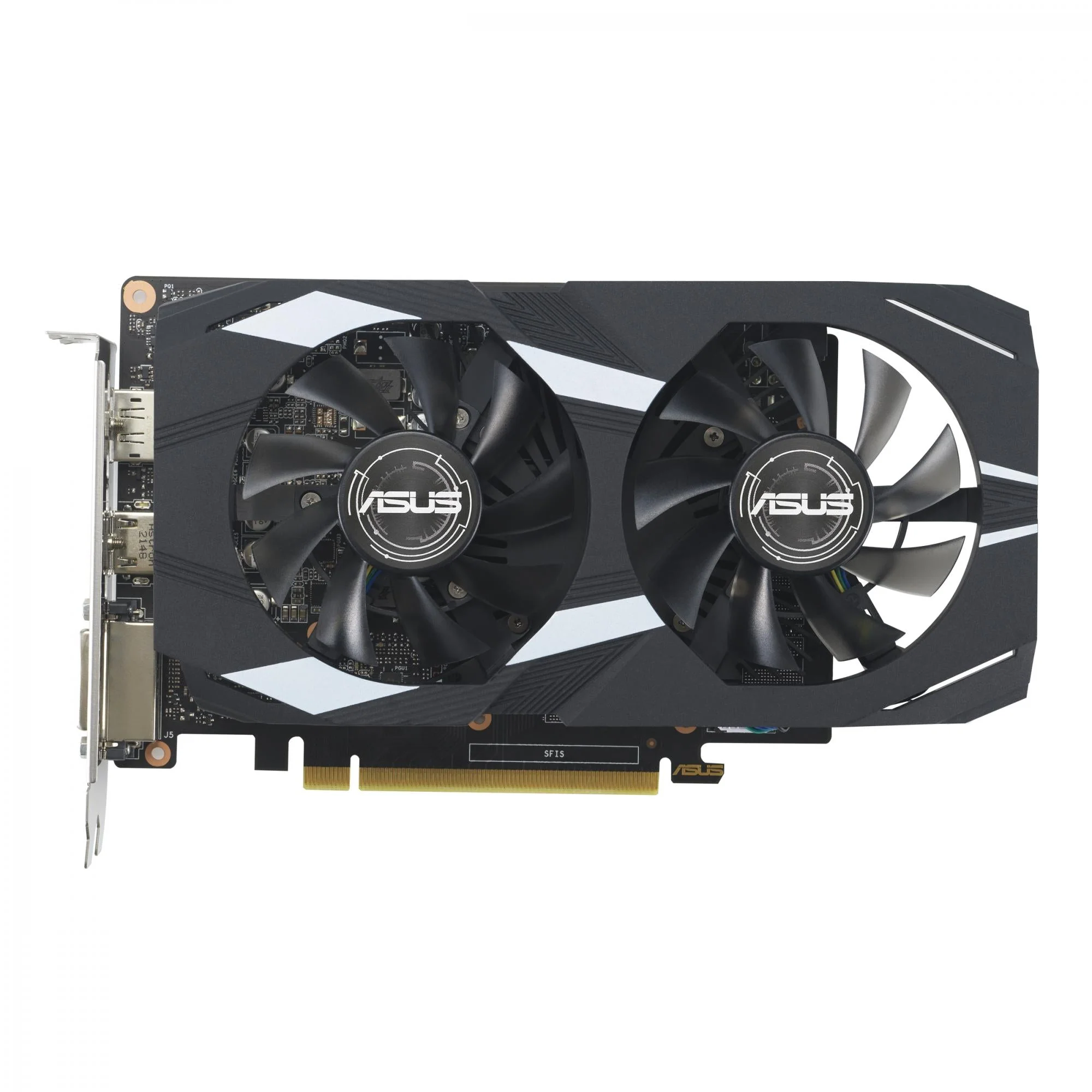 ASUS GeForce GTX 1650 EVO 4GB GDDR6 DUAL OC Edition with 6-pin Power connector