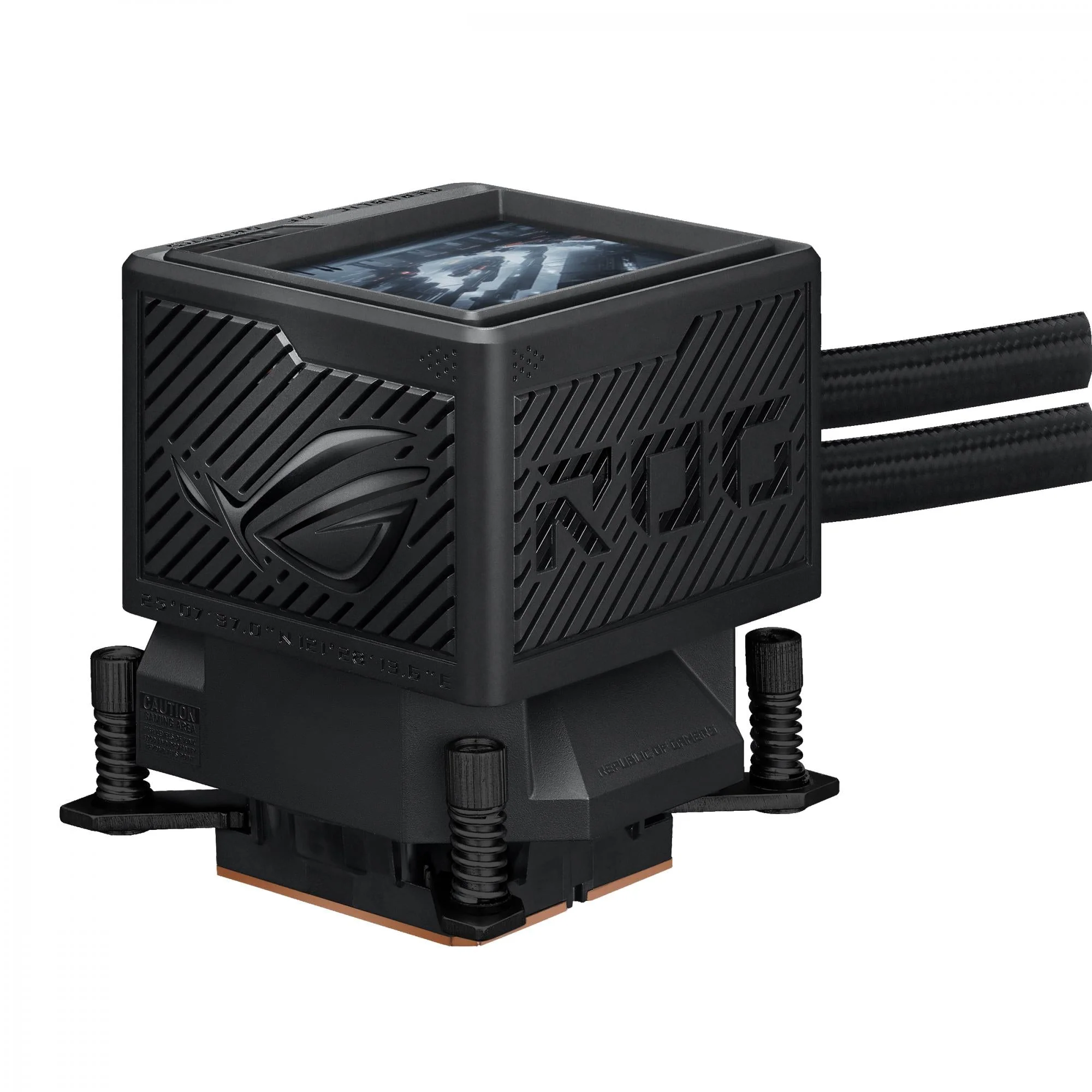 ASUS ROG RYUJIN III 360 ARBG EXTREME AiO Liquid Cooler w. 3.5 LCD. Asetek Emma Gen8 V2 pump. magnetic ROG ARGB fans