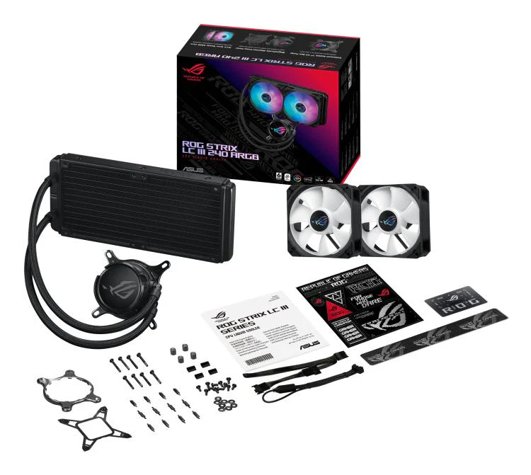 ASUS ROG STRIX LC III 240 ARGB AiO Liquid Cooler