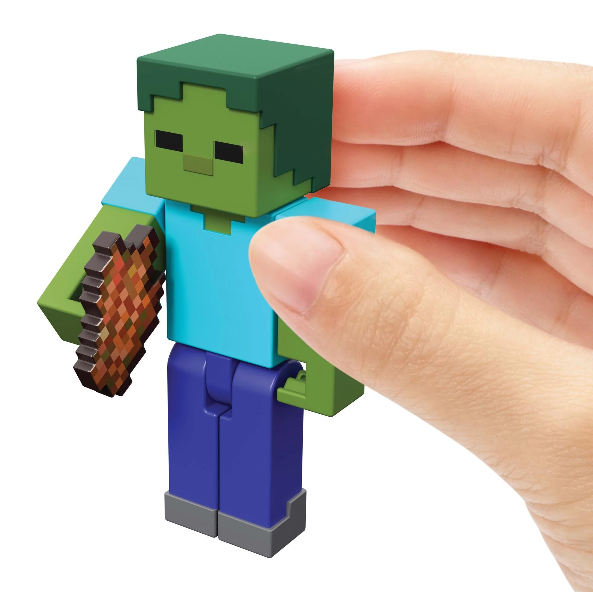Minecraft - Biome Builds - 8cm Asst Figure - Zombie  (JCN44)