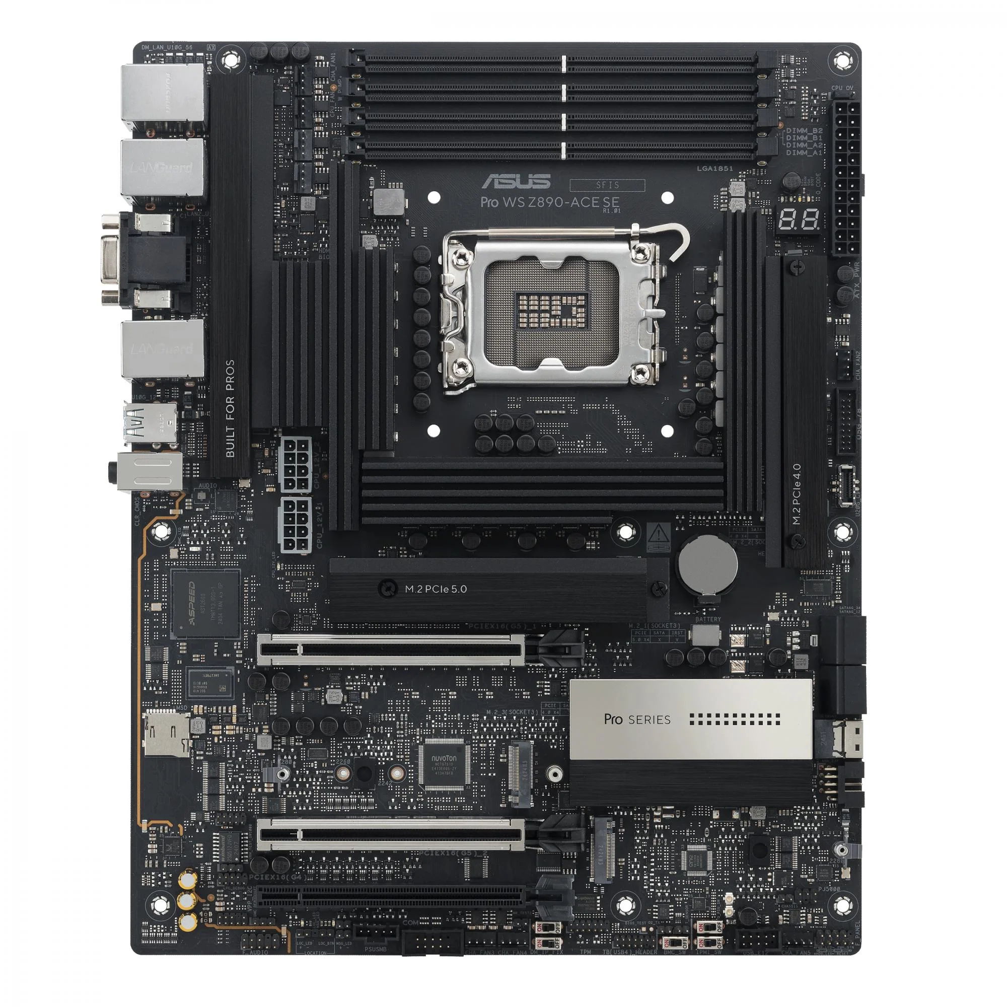 ASUS PRO WS Z890-ACE SE (ATX. Z890. LGA 1851. DDR5)